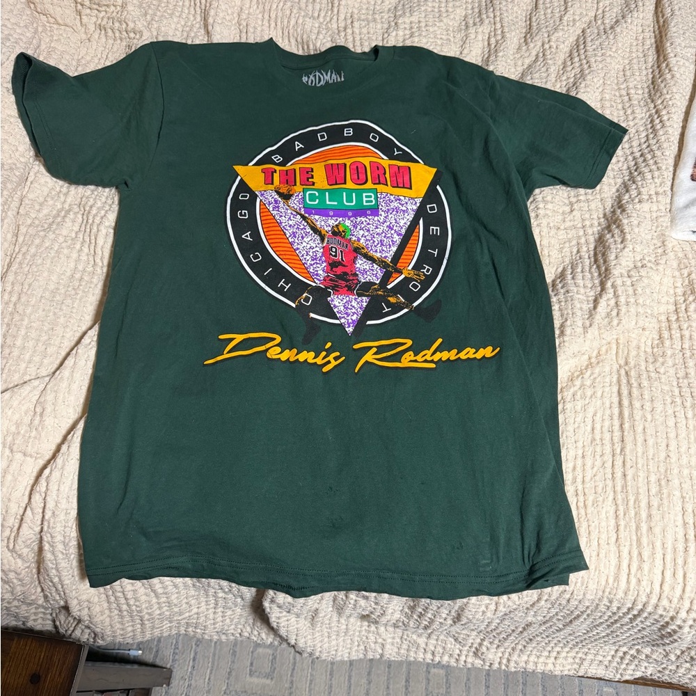 The Worm Club Green Graphic T-Shirt